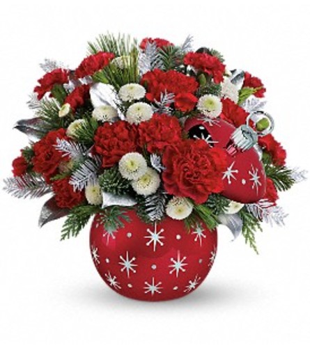 Celebrations by Radko Starlight Starbright - Deluxe. An arrangement by Belak Flowers.