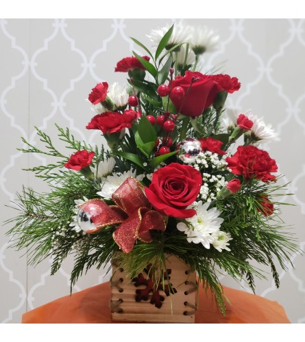 holiday cheer bouquet ftd