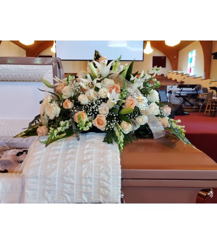 Sweet Grace Casket Spray