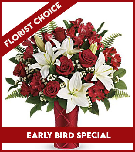 Valentines Early Bird - Florist Choice Flower Arrangement