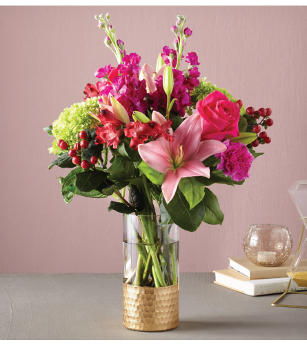 The Blushing Beauty. An arrangement by Floral Insight.