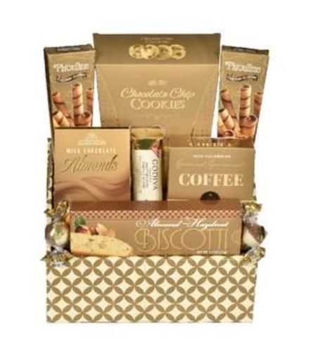 Coffee and Cookies Gourmet Basket