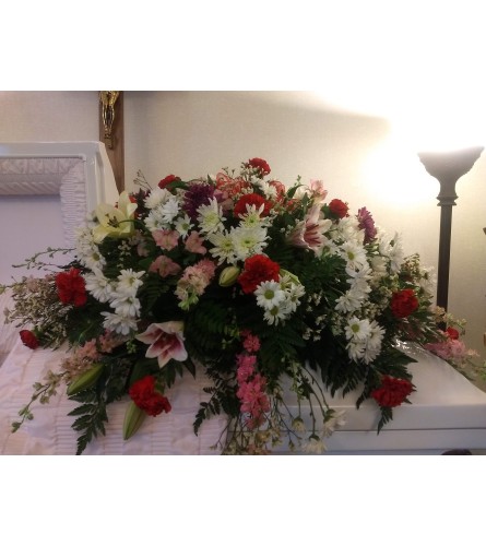 Florist Choice Casket Spray