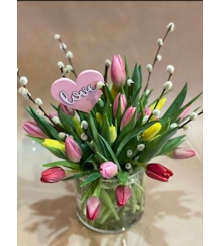 My Valentine Loves Spring!. An arrangement by Freshwater Farms.