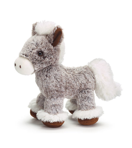 Plush Little Grey Pony