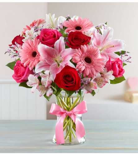 1800 Flowers Fields of Europe Romance. An arrangement by Alice Octavia Floral Shoppe.