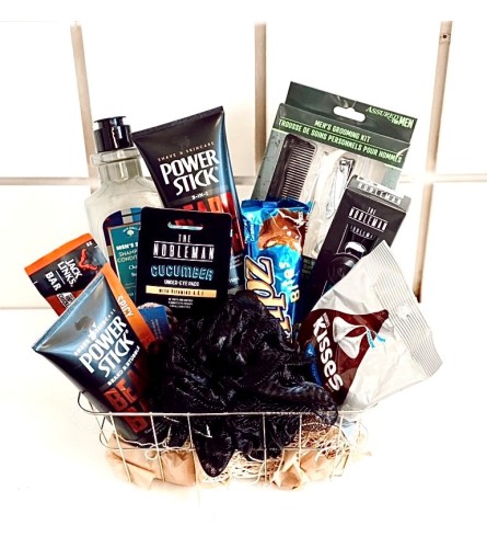 PERSONAL CARE BASKET FOR HIM