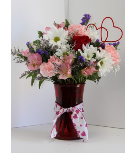 Joy of love. An arrangement by Dublin Floral Company.
