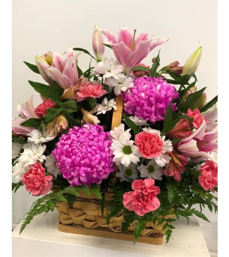 Basket of flowers