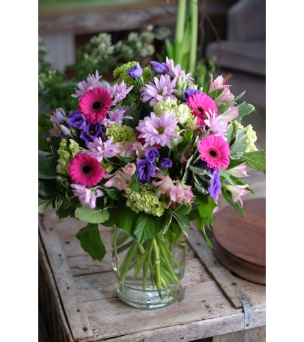 Florist Choice in Pinks and Mauve