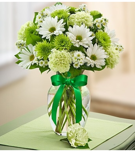 LUCK O' THE IRISH VASE ARRANGEMENT