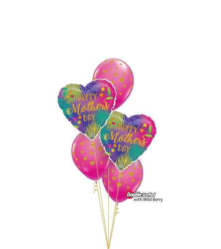 Lovely and Loved Classic Confetti Balloon Bouquet