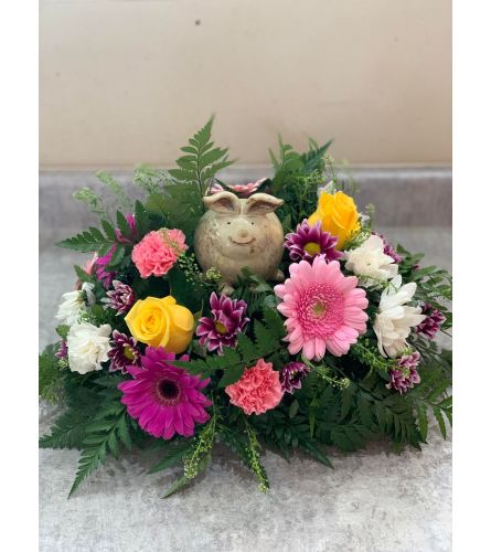 Funny Bunny Centerpiece for Easter