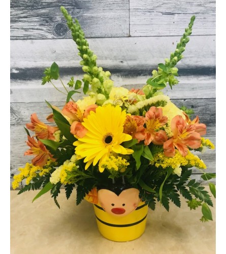 Bee Well Sunshine Arrangement