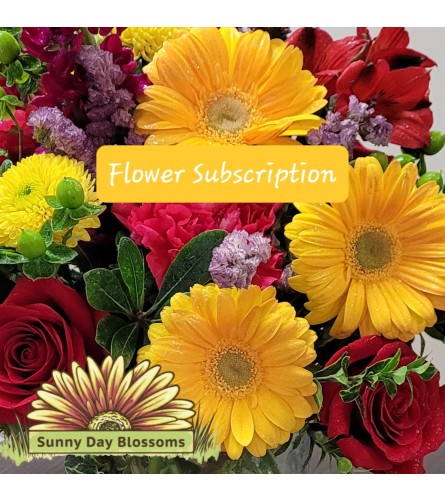 3 Month Plan - Flower Subscription