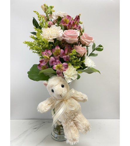Llama Make You Smile. An arrangement by Flower Trends Florists.