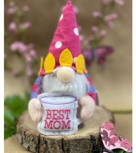 Gnome - Mom Cafe. An arrangement by Deer Valley Florist and Flower Delivery.