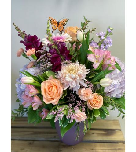 Designer's Choice Mauve Mix Arrangement