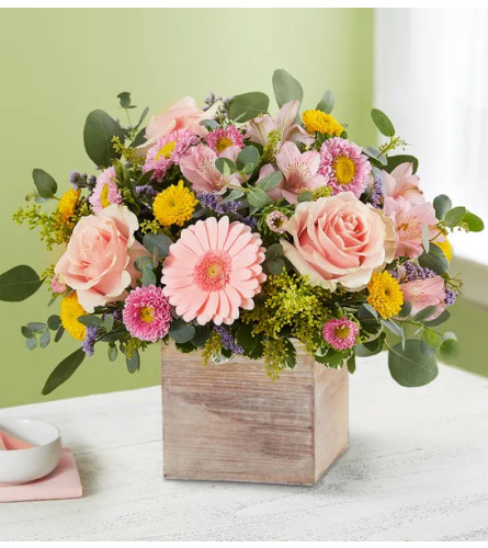 Spring Sentiment Bouquet by Conny's Flower Shop