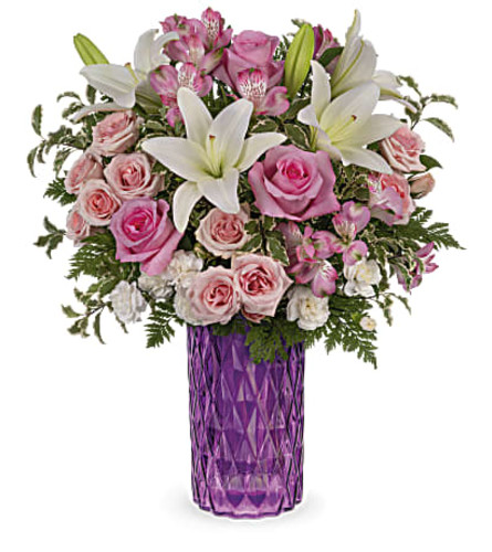 Purple & Pink Glam Arrangement