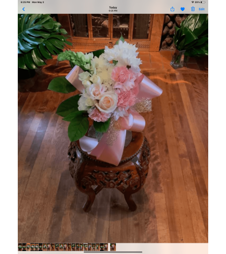 High Tea. An arrangement by Silver Rose Emotions.