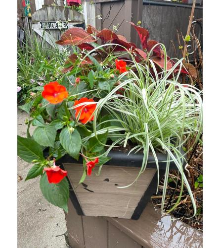 14" Square Patio Pot