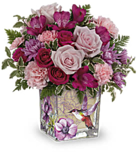 Teleflora's Pretty Hummingbird Bouquet