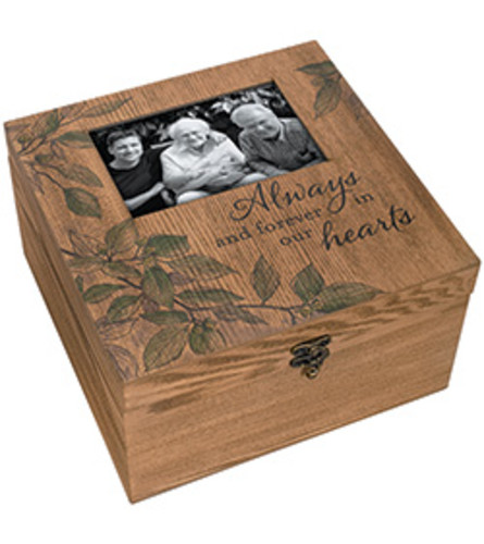 Picture Frame Memory Box "In Our Hearts"