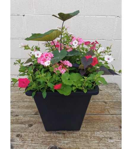 Large Square Deluxe Outdoor Planter