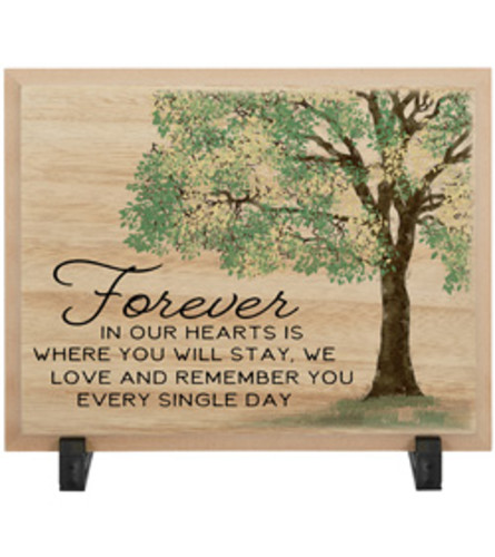 "Forever Tree" Table Decor Plaque