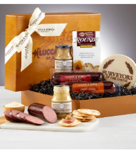 Lucca & Sons™ Sausage & Cheese Gift Box