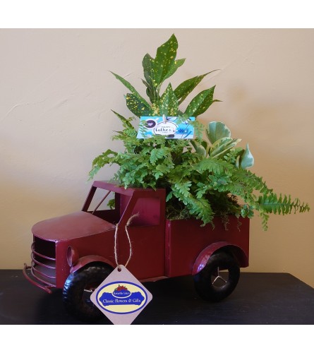 Father's Day Truck Planter