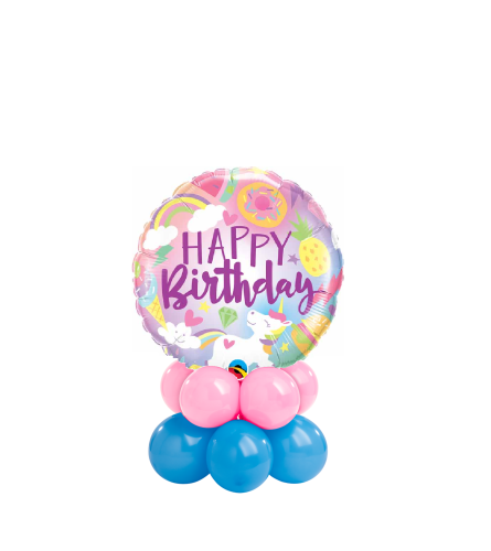 Fantastical Birthday Balloon Table Topper