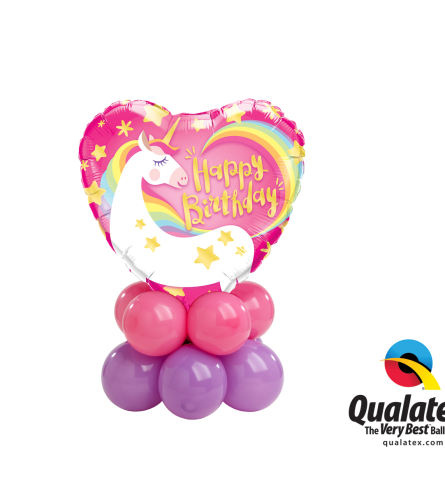 Birthday Unicorn Balloon Table Topper