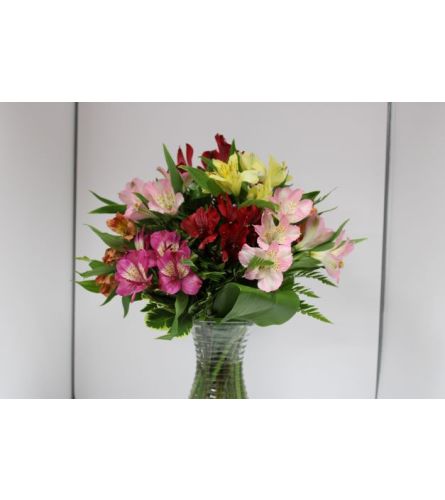 Summer Rainbow. An arrangement by Stephenville Floral.