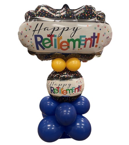 Retirement Balloon Luxury Design