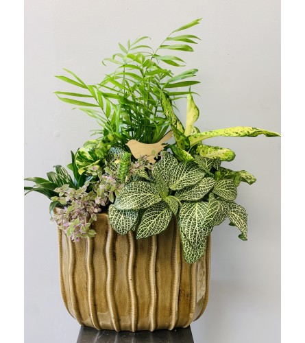 Modern Taupe Planter