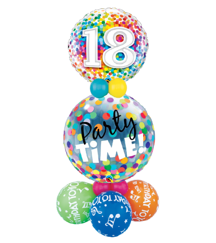 18 Party Time Balloon Luxury Design