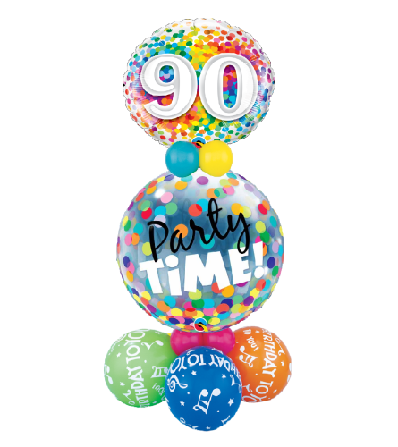 90 Party Time Balloon Luxury Design