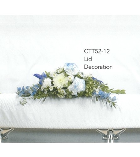 Blue & White Lid Decoration(Ctt52-12)