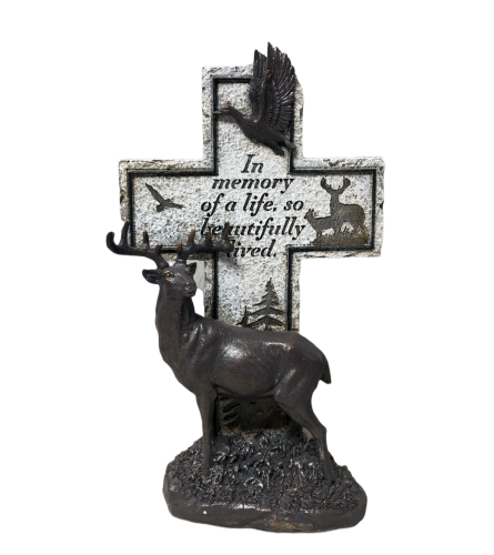 Deer Memory Cross