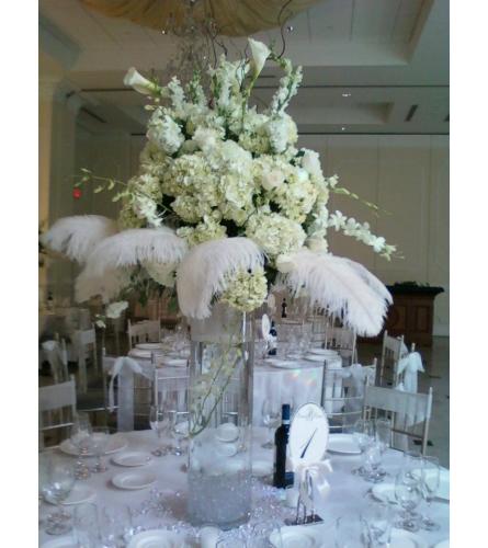 Wedding Centerpiece White