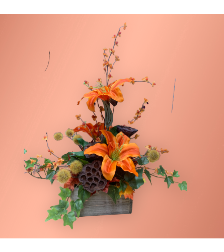 Silk Seasonal Flower arrangement