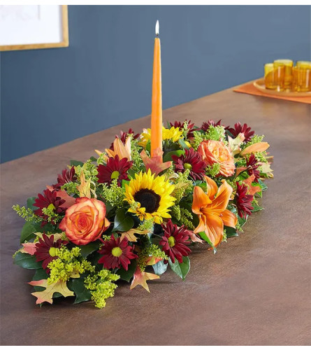 Beautiful Fall Bounty Centerpiece