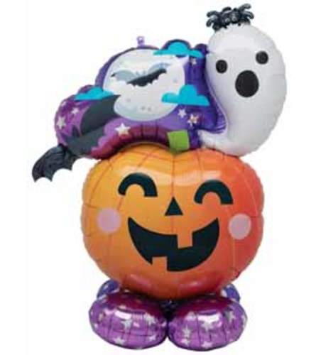 Spooky Ghost Pumpkin 53" AirLoonz