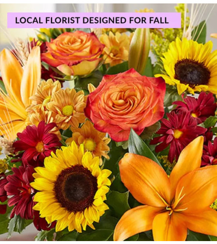 FALL ARRANGEMENT ~ FLORIST CHOICE