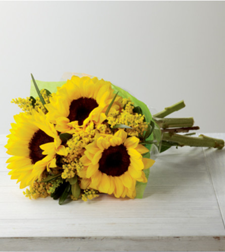 Sunshine Daydream Cut Flower Bouquet. An arrangement by Balloon Bouquets Plus.