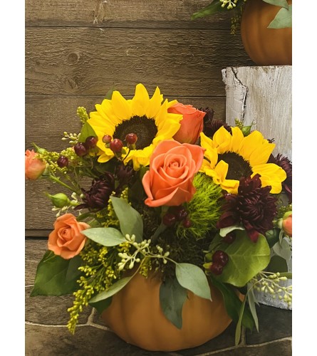 Ceramic Harvest Pumpkin