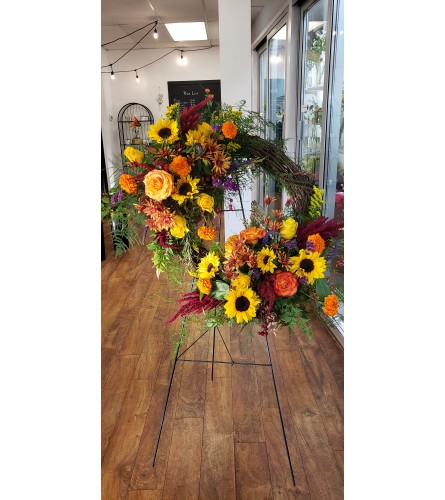 Autumn Grapevine Wreath