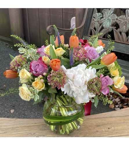 English Garden Floral Arrangement